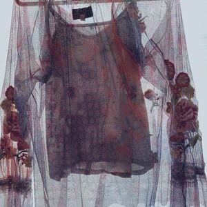 Johnny Was® Calliope Mesh Top